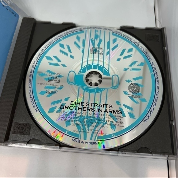 Euc - dire straits brothers in arms CD -1985 - w.Germany - mark knopfler - Picture 7 of 12